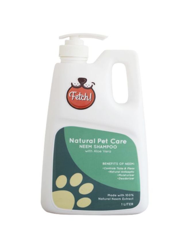 Fetch! Naturals Neem Shampoo For Dogs (1 liter) edamama